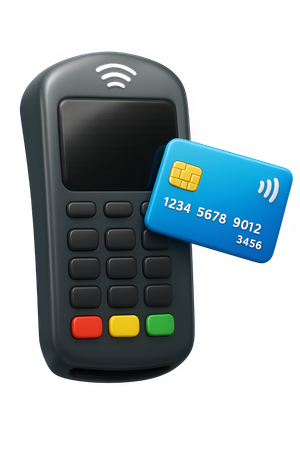AI Pos Machine 3D Icon