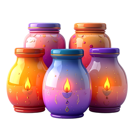 AI Potes Recipientes  3D Icon