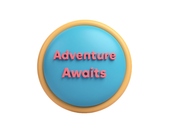 AI Quote Adventure Awaits  3D Icon