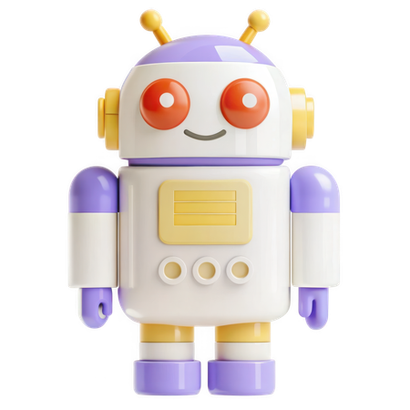 AI Robot  3D Icon