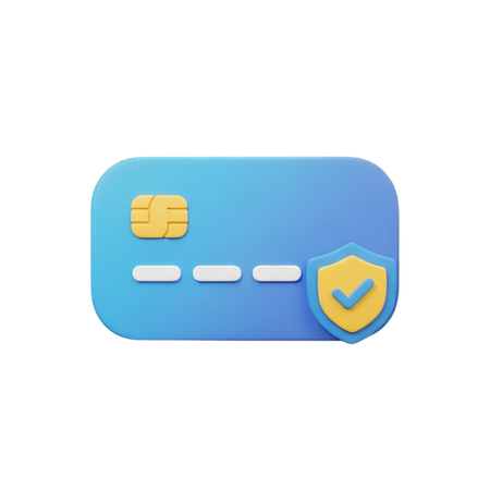 AI Secure Payment  3D Icon