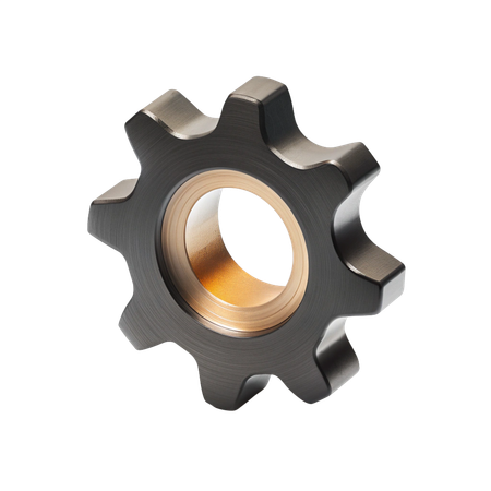 AI Settings Gear  3D Icon