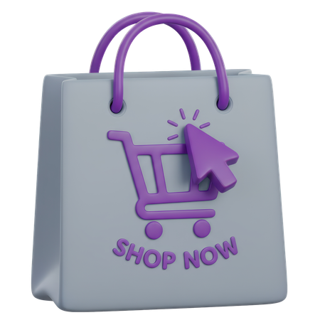 AI Shop Now  3D Icon