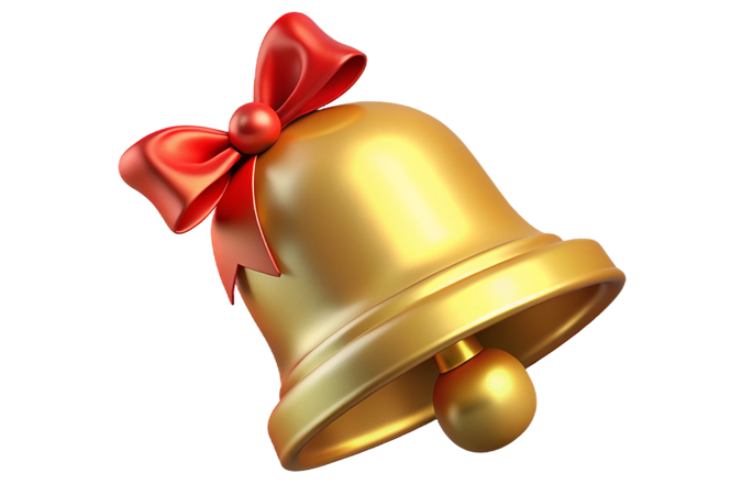 AI Sino de ouro  3D Illustration