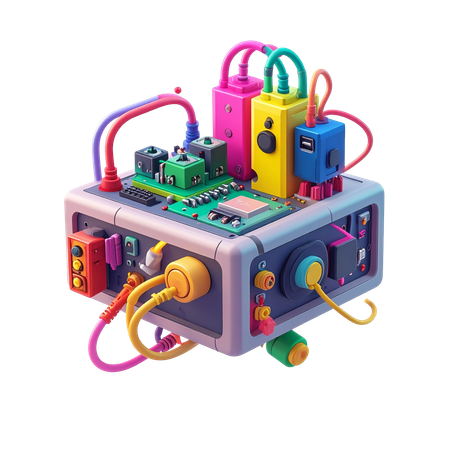 AI STEM Kits  3D Icon