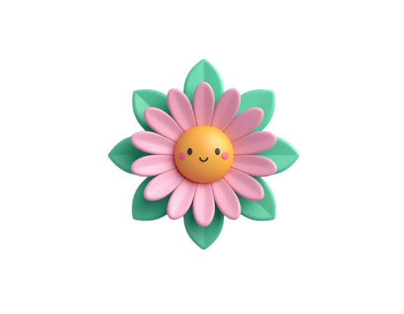 AI Sunflower  3D Icon