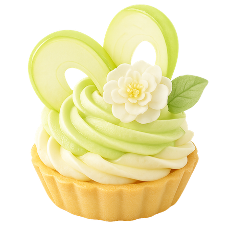 AI Swirl Tart  3D Icon