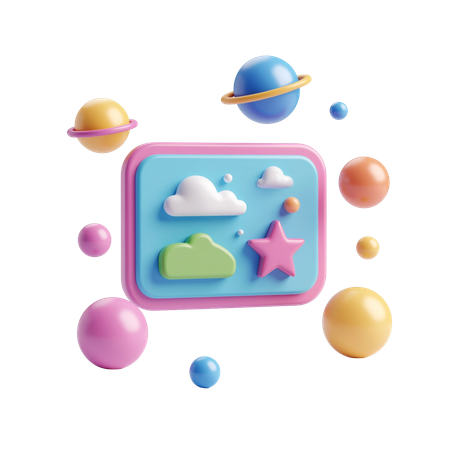 AI Tela do aplicativo de e-learning  Imagem