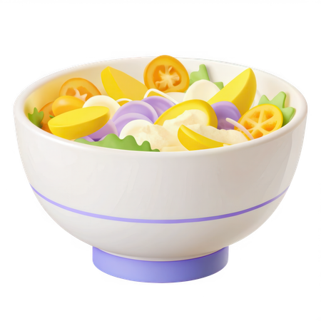 AI Tigela de salada  Imagem