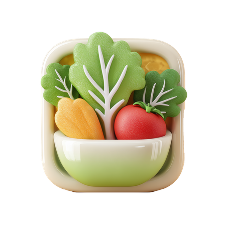 AI Tigela de salada  Imagem