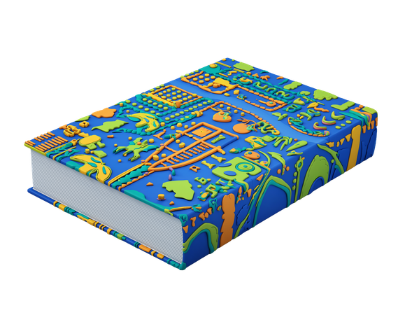 AI Travel Guidebook  3D Icon