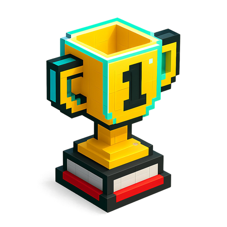 AI Trophée de la victoire  Image IA