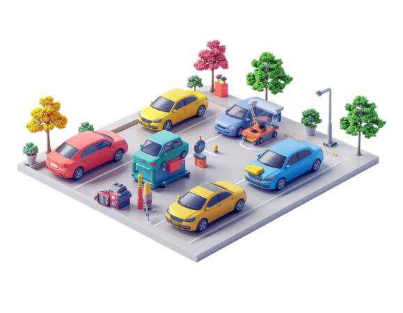 AI Unidade de fabricação de automóveis  Imagem