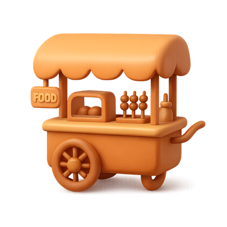 AI Veículo de carrinho de rua  Imagem