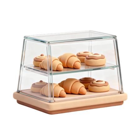 AI Vitrine de doces  Imagem