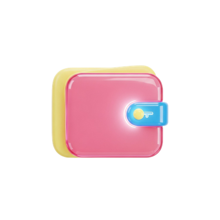 AI Wallet  3D Icon