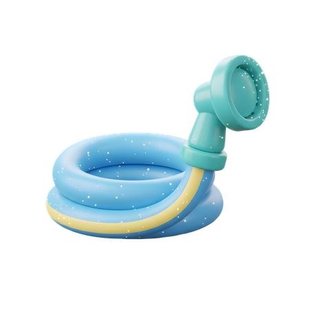 AI Water Hose  3D Icon