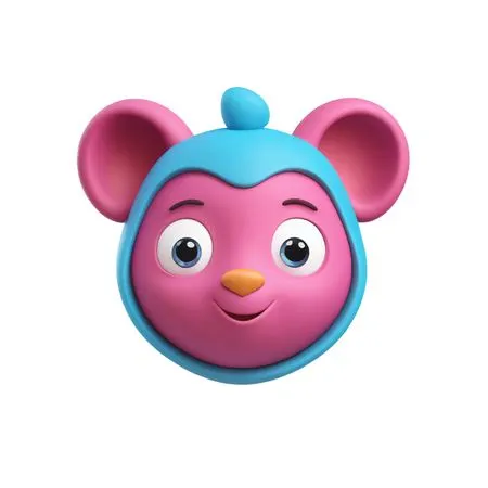 Alien Character With A Cute Smile  AI Image