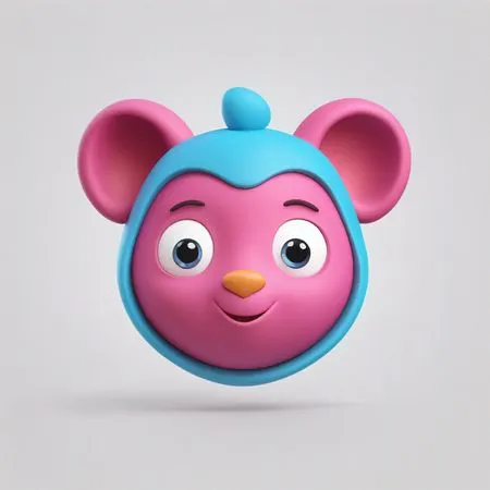 Alien Character With A Cute Smile  AI Image