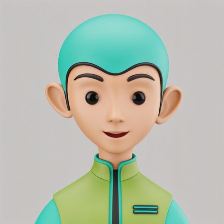 Alient character  AI Image
