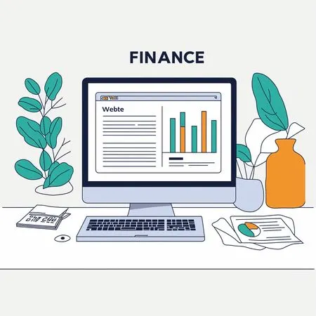 Analyse financière  AI Image