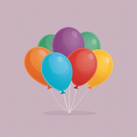 Balloons  AI Image