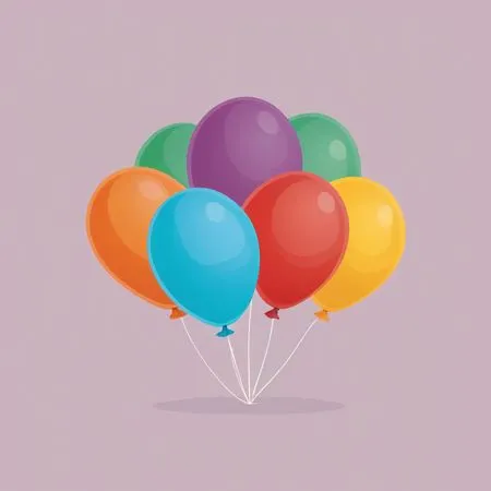 Balloons  AI Image