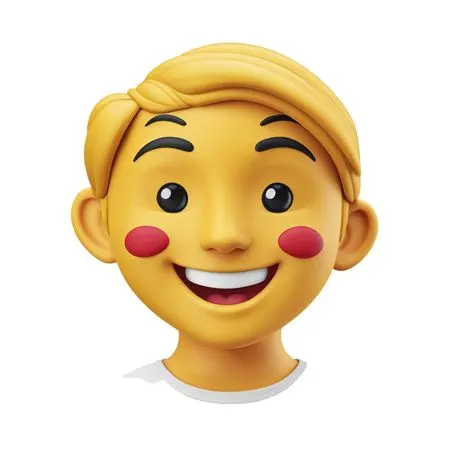 Boy smiling  AI Image