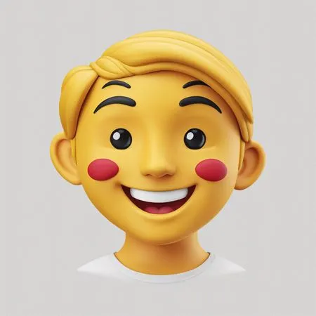 Boy smiling  AI Image