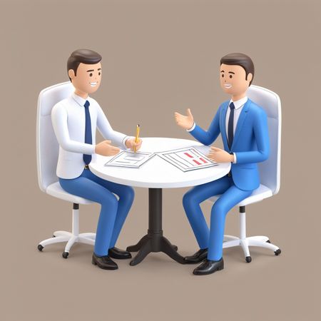 Business Meeting  AI Image