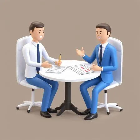 Business Meeting  AI Image