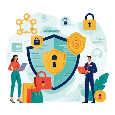 Business people using cyber security tools  AI Image