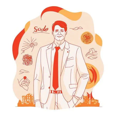 Businessman In A Suit  AI Image