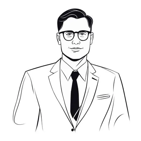 Businessman In Suit  AI Image
