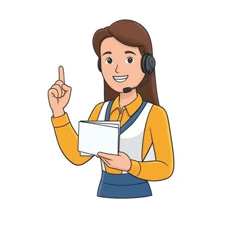 Call Center Agent With Headset  AI Image