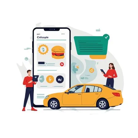 Car Rental App  AI Image