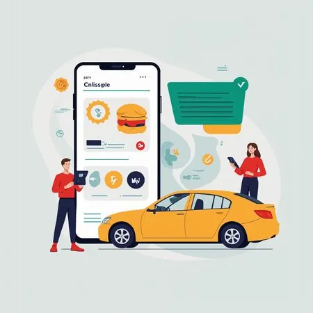 Car Rental App AI Image