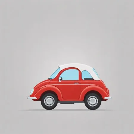 Carro antigo  Imagem de IA