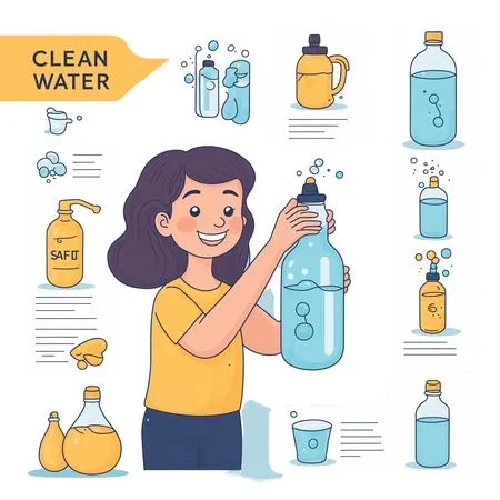 Clean Water Awareness  AI Image
