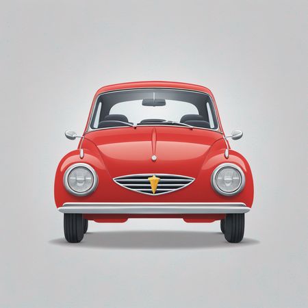 Coche de estilo vintage  Imagen AI