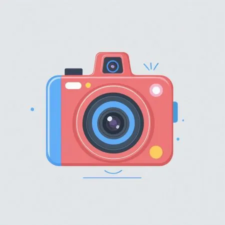 Colorful Camera  AI Image