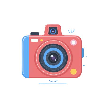 Colorful Camera  AI Image