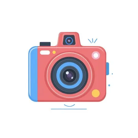 Colorful Camera  AI Image