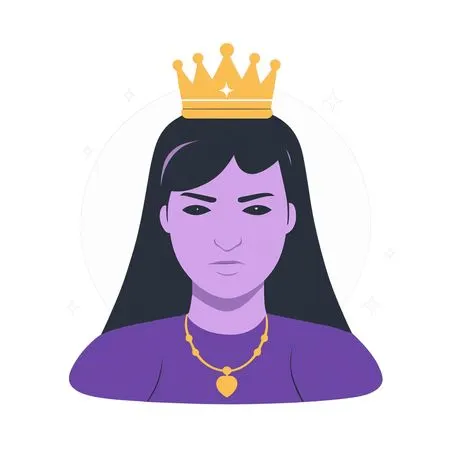 Crowned Woman  AI Image