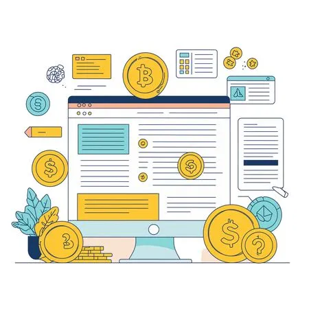 Cryptocurrency  AI Image