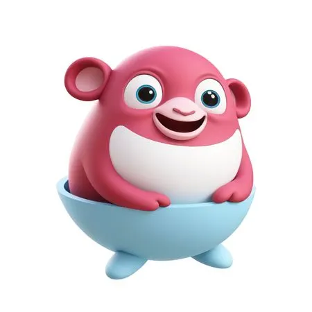 Cute Alien Character  AI Image