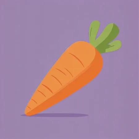 Cute Carrot  AI Image