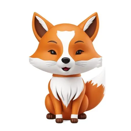 Cute Fox  AI Image