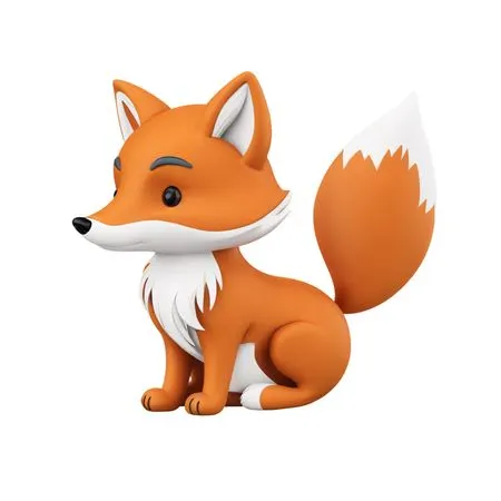 Cute Fox  AI Image
