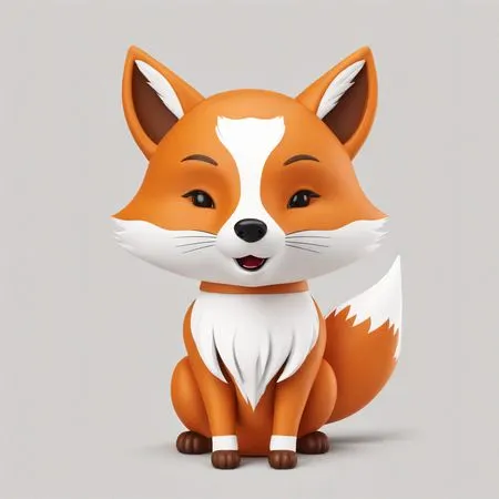 Cute Fox  AI Image